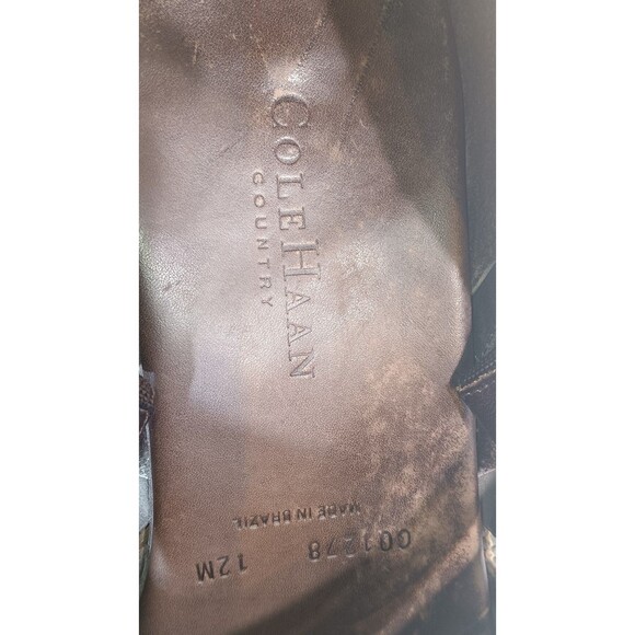 Vtg COLE HAAN Country Leather Fisherman Sandal Shoe Mens 12 Quiet Luxury Preppy main image 7
